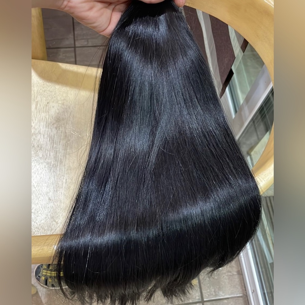 Extensions 100% Mexican Virgin Human Hair 150g 23in .